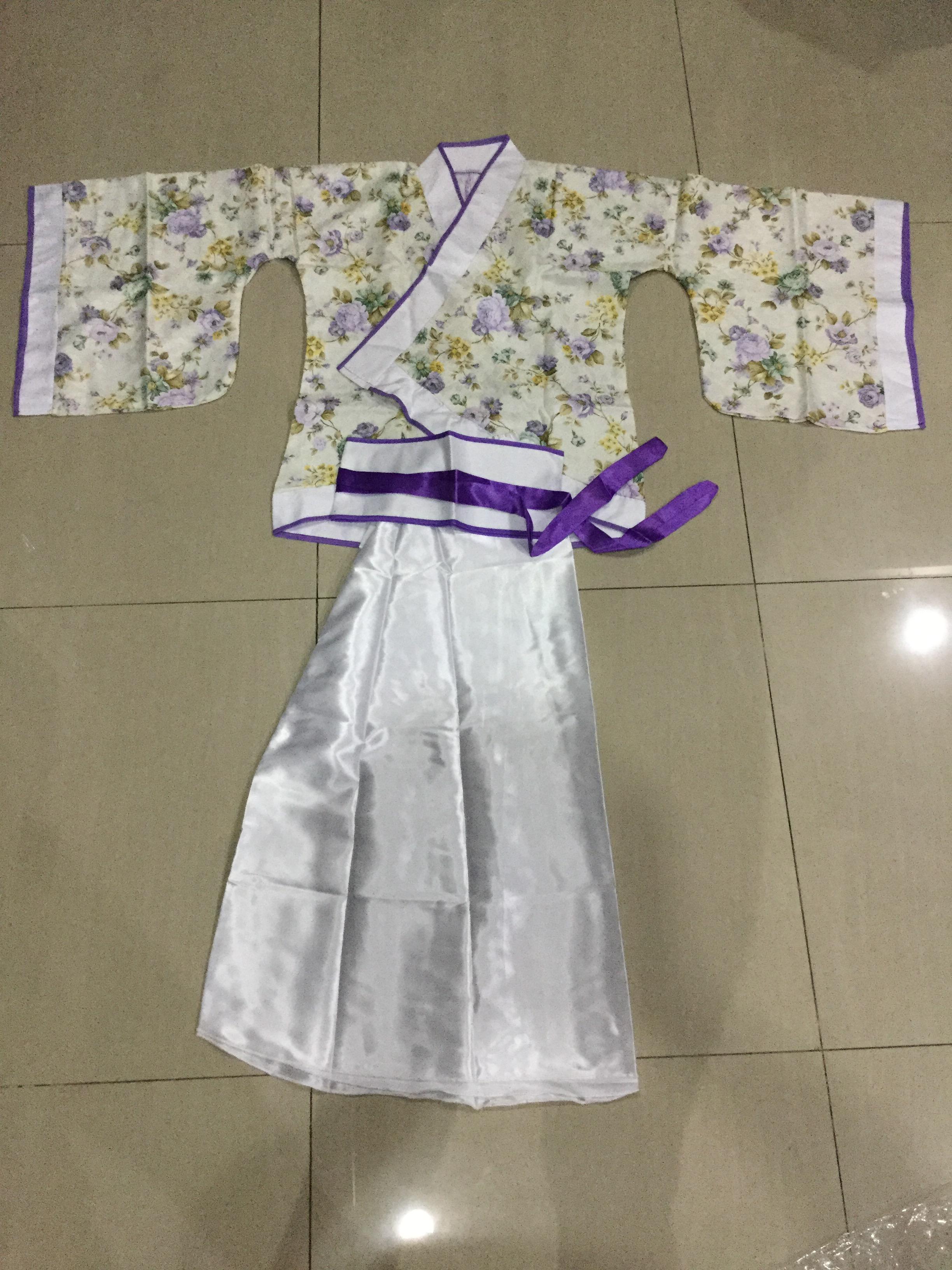 ชุดจีนราชวงศ์ถัว สีม่วง รหัส SF 39