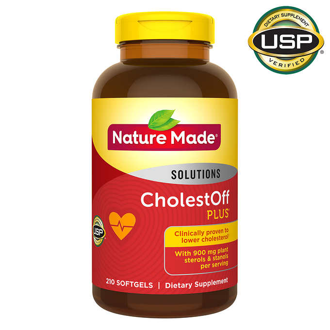 Nature Made CholesterolOff Plus 210 SG หมดอายุ 05/2026