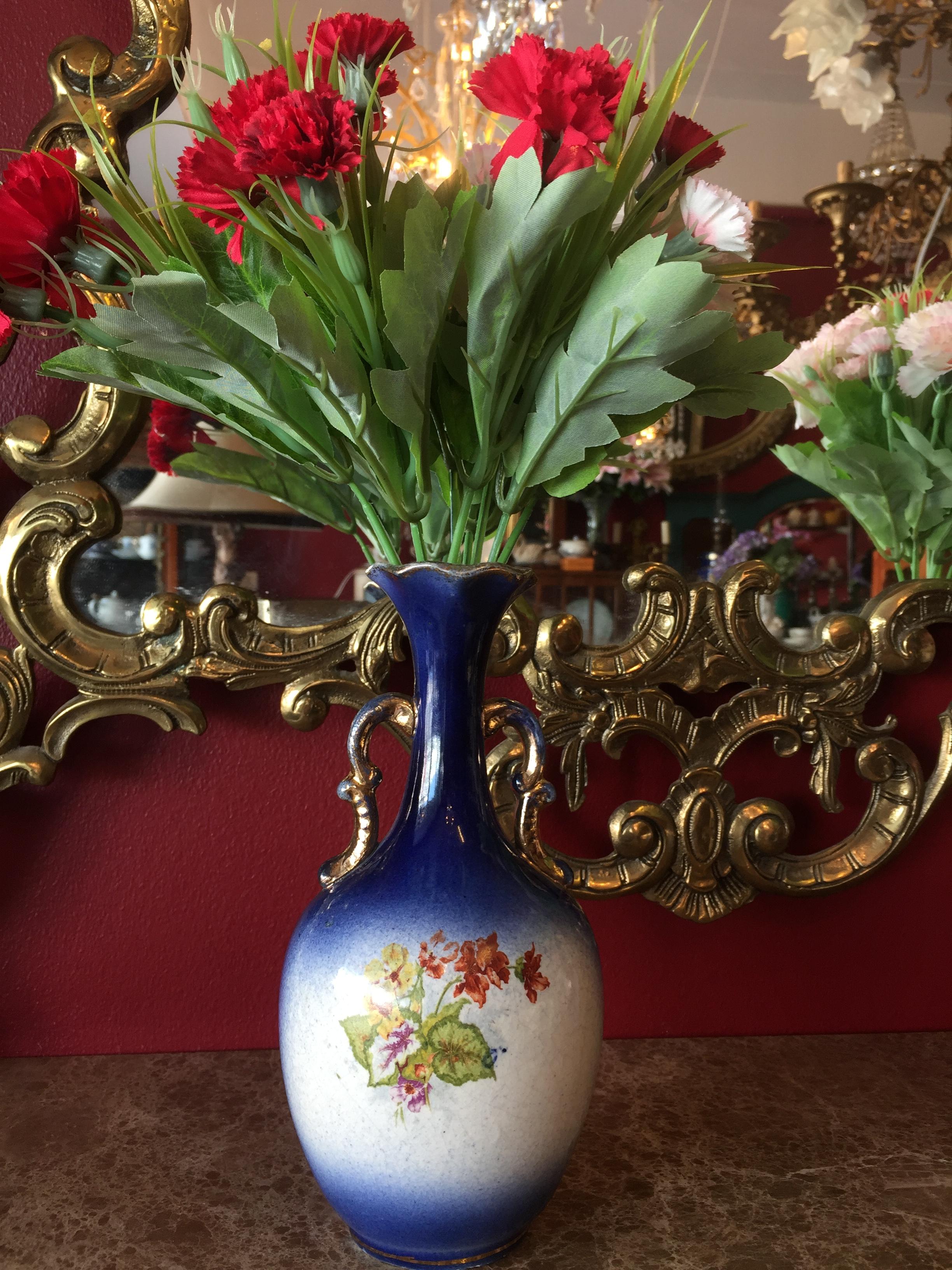 แจกันเพ้นท์สไตล์ Victoria (ขายแล้ว)