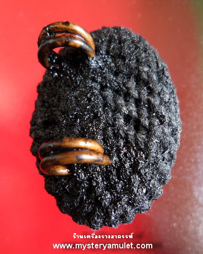 เบี้ยแก้ลงรักดำ หลวงปู่เจือ วัดกลางบางแก้ว อ.นครชัยศรี จ.นครปฐม