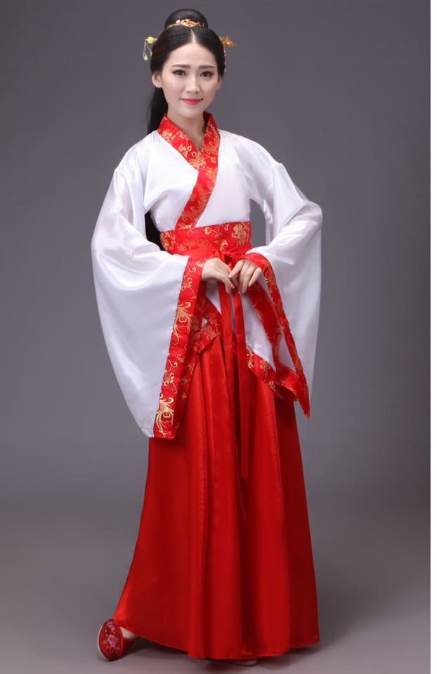 ชุดจีนฮั่น รหัส SA 40 สินค้าพร้อมส่ง