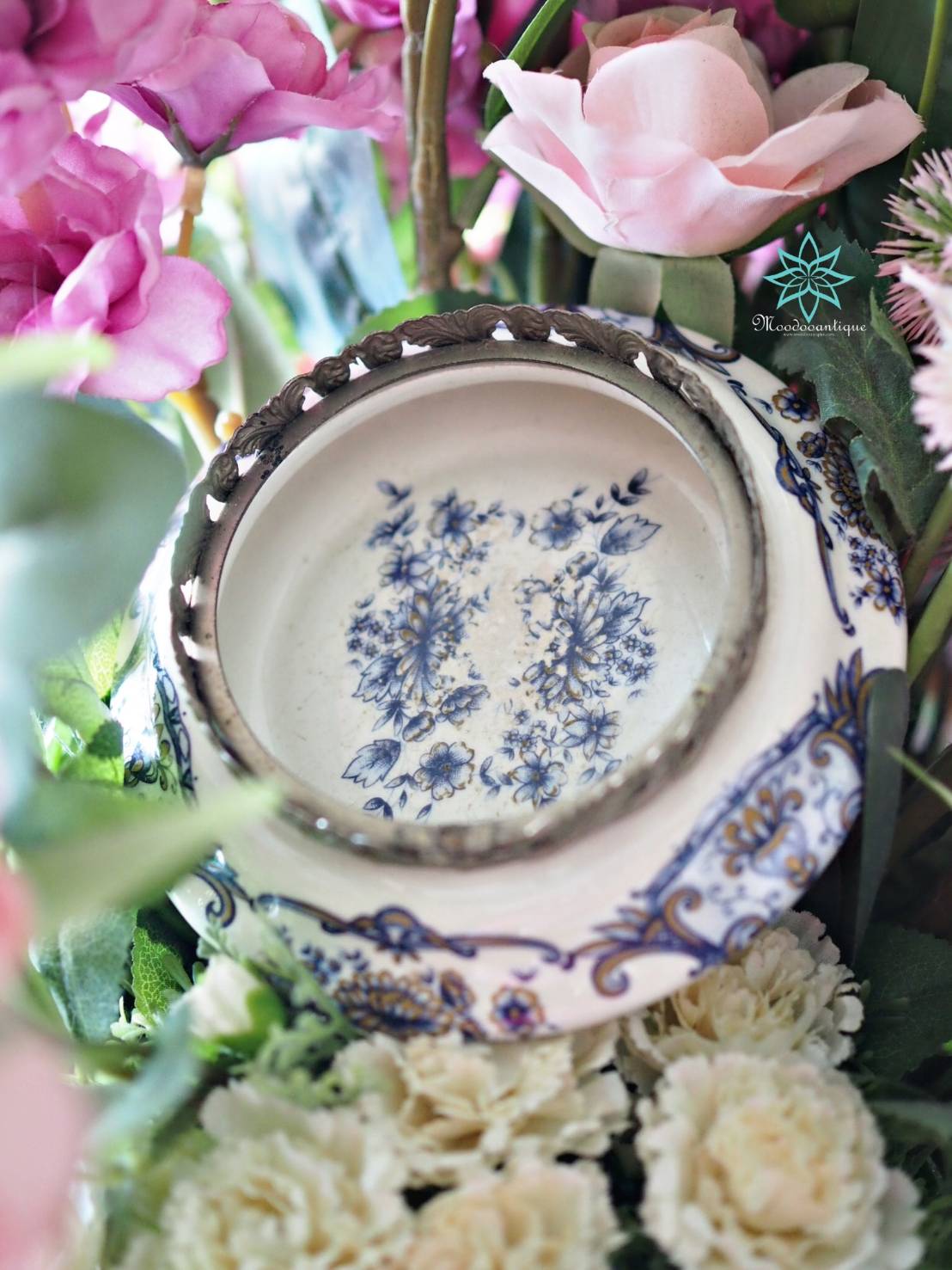 ที่เขียบุหรี่ขอบเงินอังกฤษ