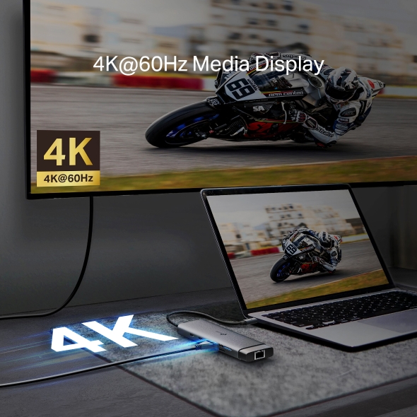 UH9120C USB Type-C 9 in 1 Hub