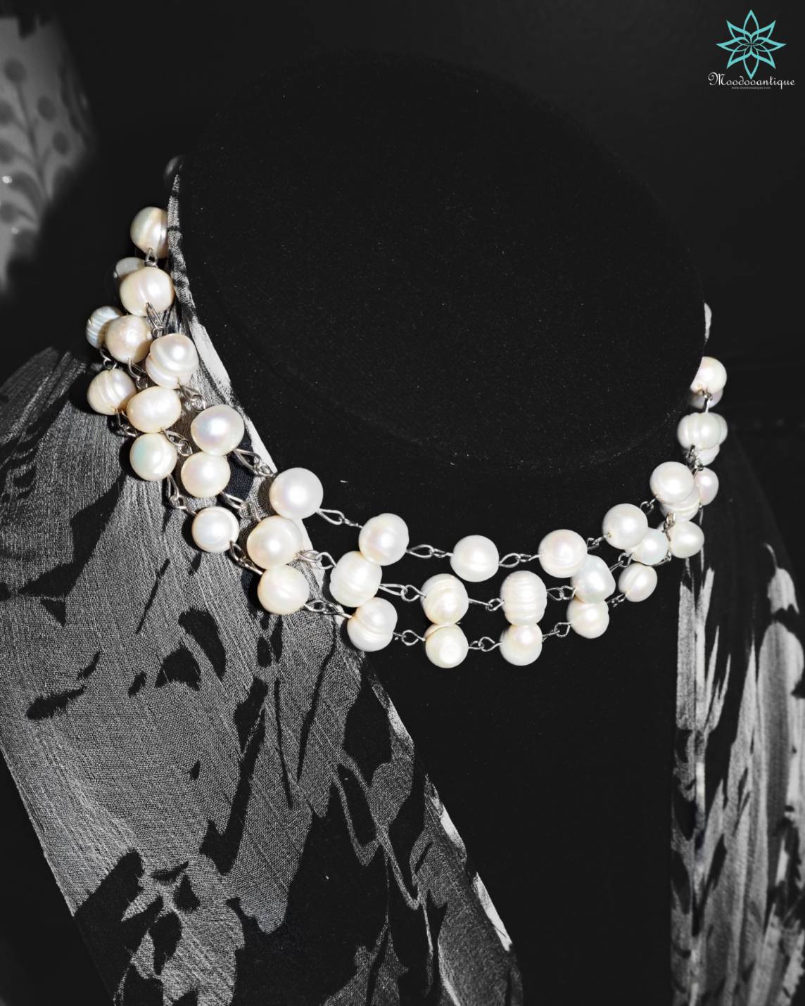 สร้อยคอมุกน้ำจืดแท้