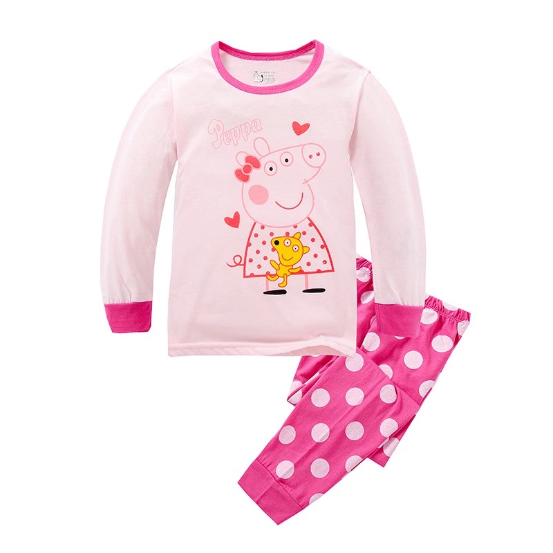ชุดนอนเด็กเล็ก แขนยาว ขายาว Size 2T,3T
