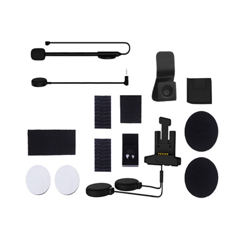 ชุดหูฟัง+Clip+ไมโครโฟนแบบก้านและแบบสาย สำหรับติดตั้ง รุ่น S9