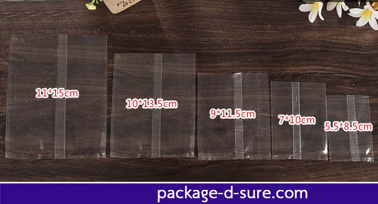 ถุงซีลกลาง ขอบหยัก 11x15 เนื้อใส แพ็ค 100 ใบ