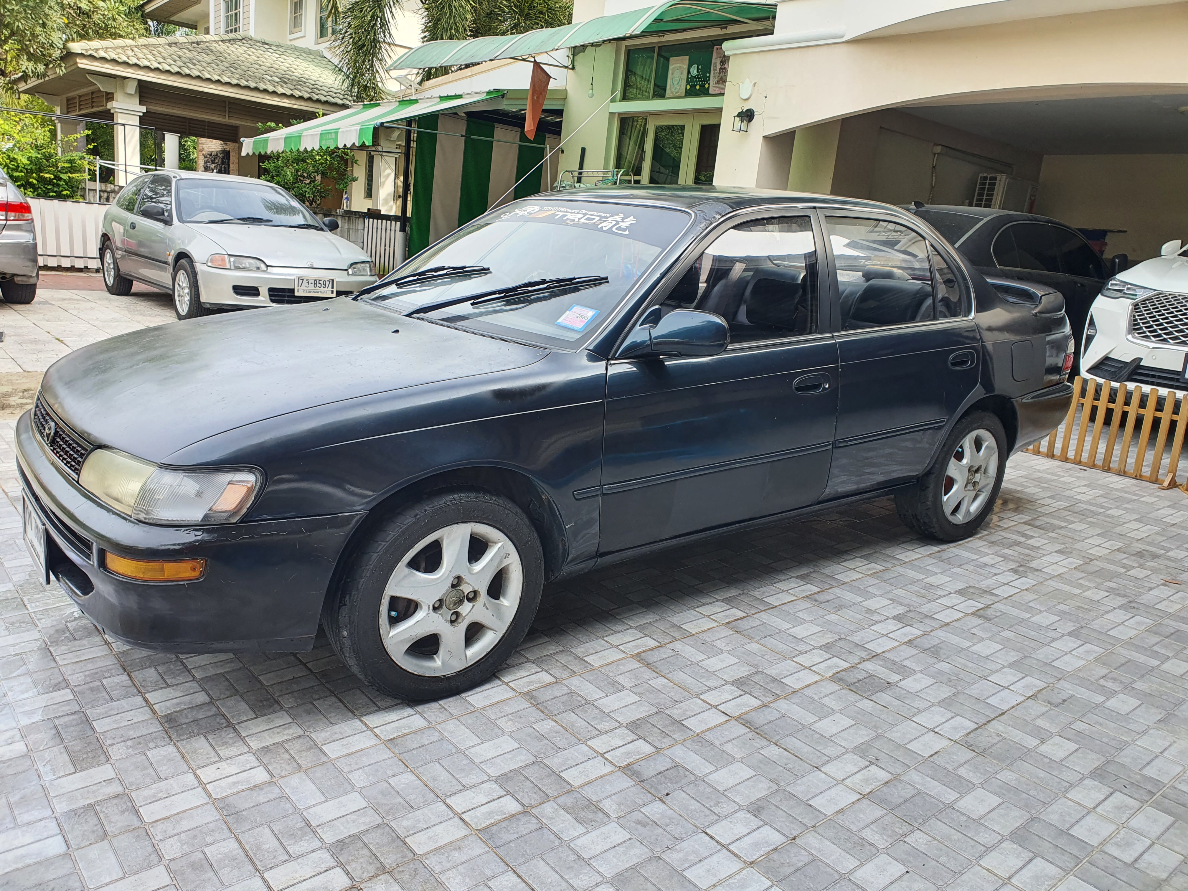 Toyota Corolla AE101 3 ห่วง ปี 1995 เครื่อง 4A-FE เกียร์ Auto 1.6 GXI