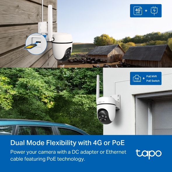 Tapo C501GW Outdoor Pan/Tilt 4G LTE Camera