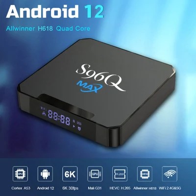 glink atv box S96Q MAX Andoid box Ram 4 rom 32