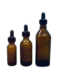 ขวดหยดสารสีชา amber bottle with dropper