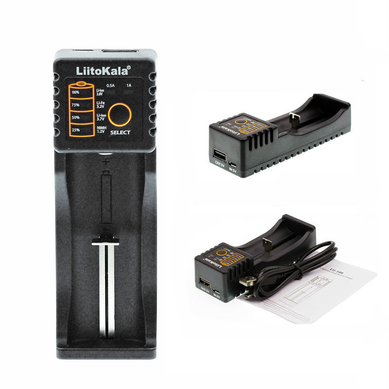 เครื่องชาร์จถ่าน Liitokala Lii-100