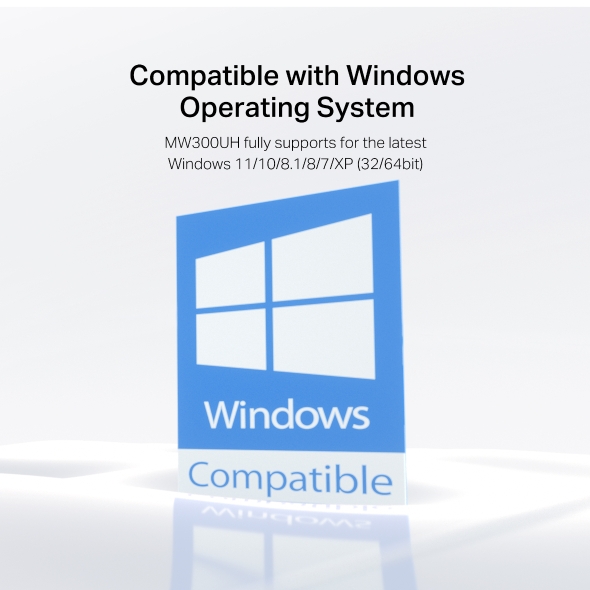 Adapters / MW300UH USB อะแดปเตอร์ไวเลสกำลังสูง 300Mbps แบรนด์ MERCUSYS รับประกันสินค้า 3 ปี