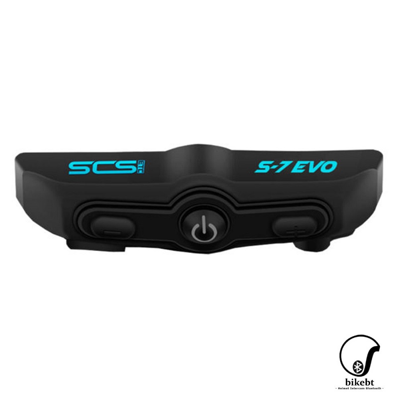 SCS S7 EVO บลูทูธติดหมวกกันน็อค Motorcycle Helmet Intercom Bluetooth Headset (แพคเดี่ยว)