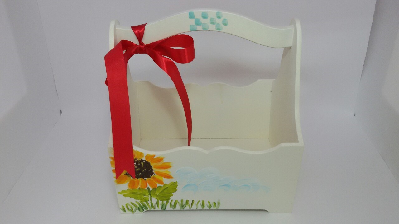 กระเช้าดอกทานตะวัน