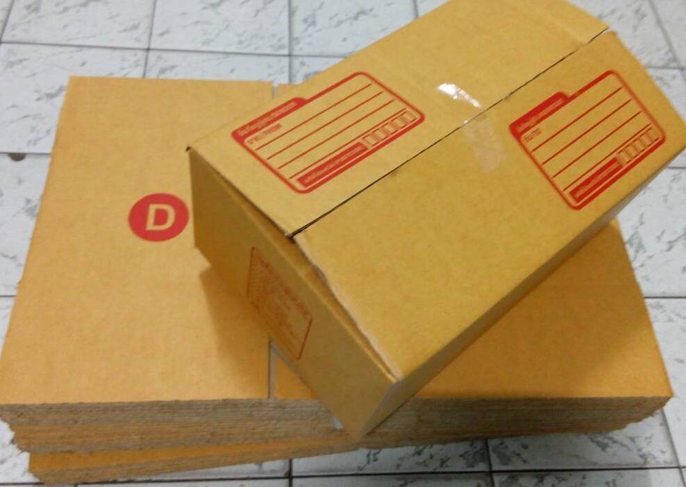 กล่องพัสดุ กล่องไปรษณีย์ฝาชน ราคาถูกมาก