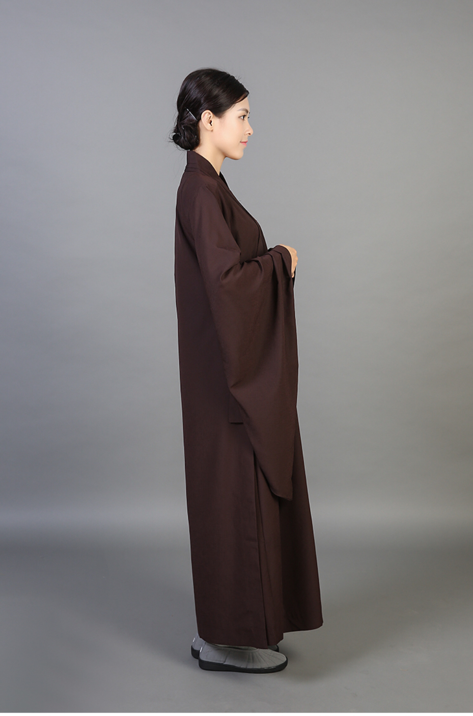 ชุดแม่ชี ผ้าลินิน รหัส S 55 สินค้าพร้อมส่ง