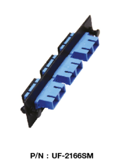 UF-2166SM/ INTERLINK/ FIBER OPTIC SNAP-IN ADAPTER PLATE