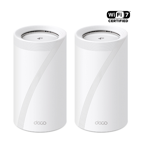 Deco BE85(2-Pack) BE22000 Whole Home Mesh Wi-Fi 7 System