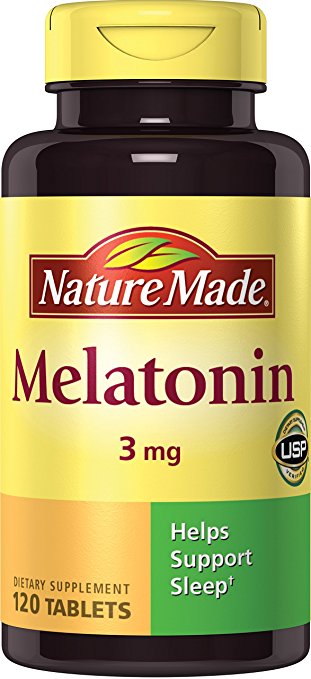 Nature Made Melatonin 3mg 120 เม็ด หมดอายุ 01/2027