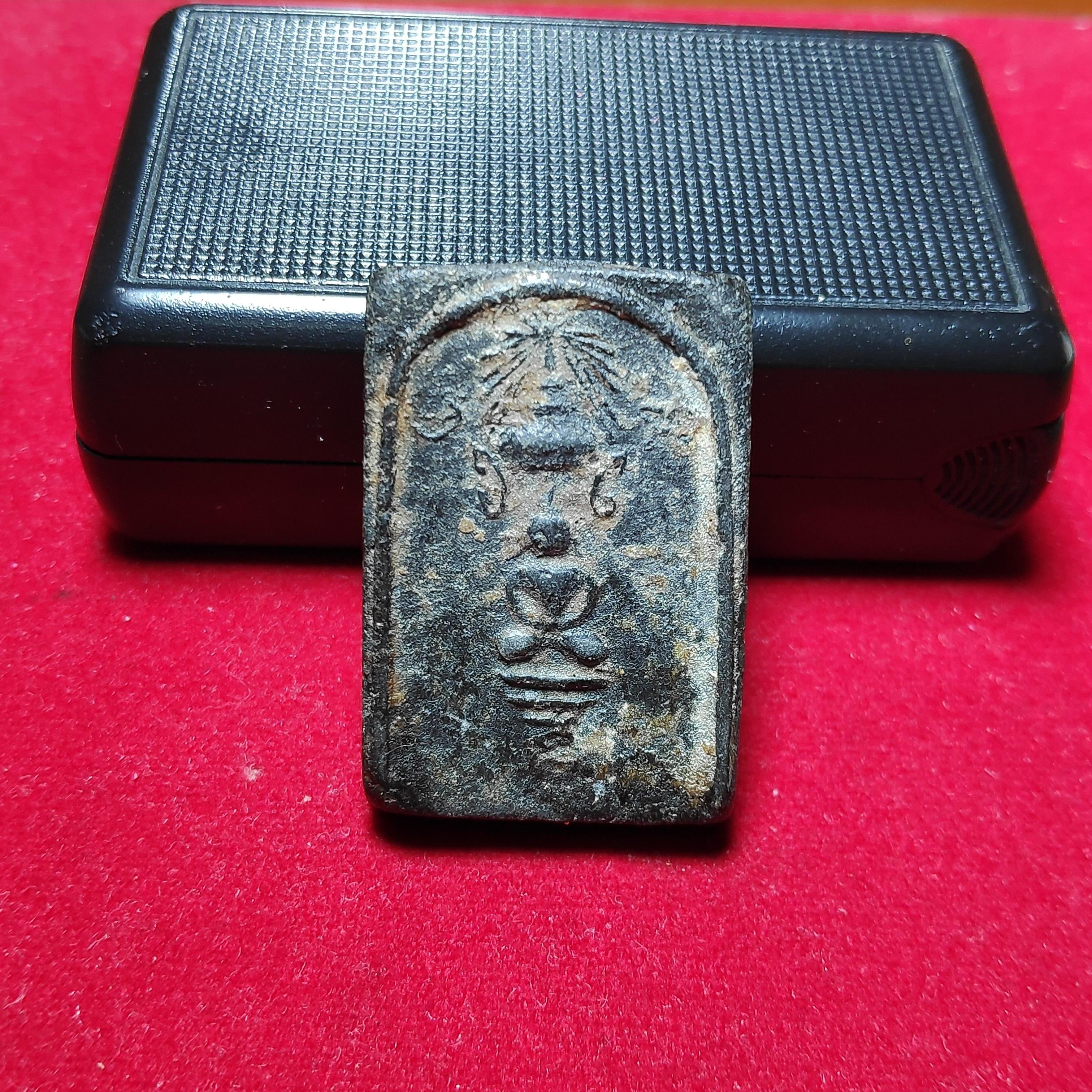 พระสมเด็จหลังยันต์เต่าหลวงพ่อคร้ามวัดพระเงิน