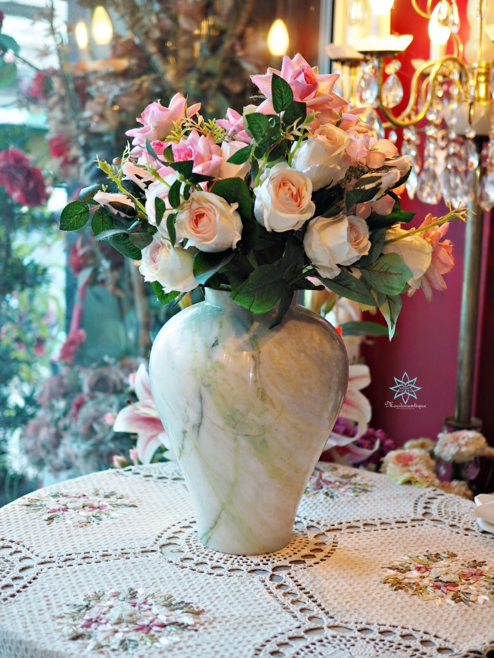 แจกัน Goryeo Marble KOREA. ILSHIN STONE 1978