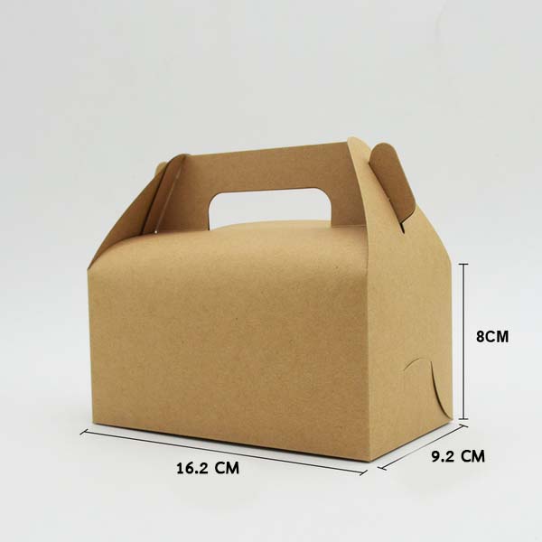 โปรโมชั่น//กล่องหูหิ้ว ไซส์ใหญ่ 16.2x9.2x8 สีขาว