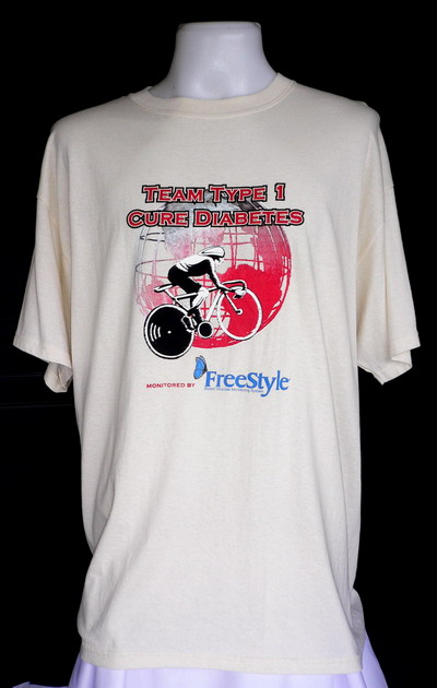 เสื้อยืดจักรยาน TEAM TYPE 1 ไซส์ XL รอบอก 48 นิ้ว