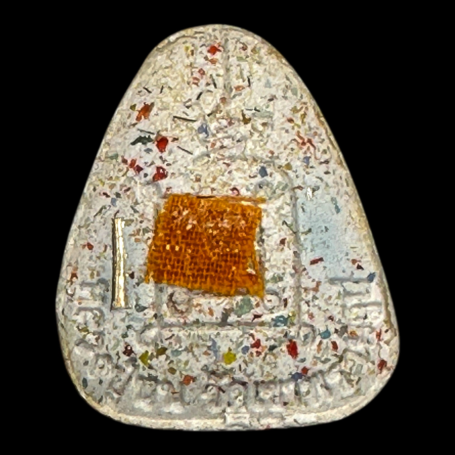 พระปิดตาปลดหนี้ ดวงดี เนื้อผงธูปขาวปิดทอง หลวงปู่นน จนฺทวิโร วัดเขาพรานธูป จ.ประจวบคีรีขันธ์