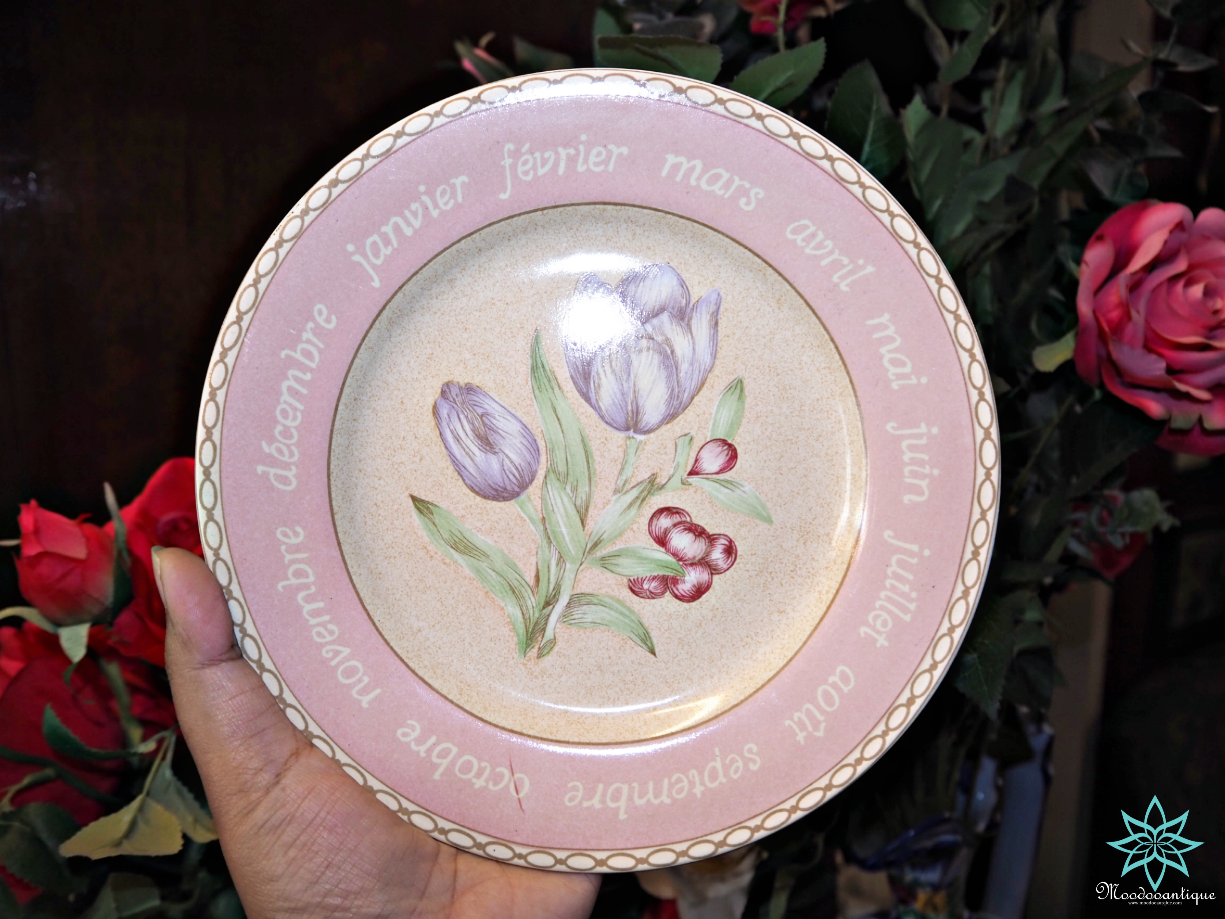 จาน พร้อมโถ แบรนด์ Les Saisons 4874