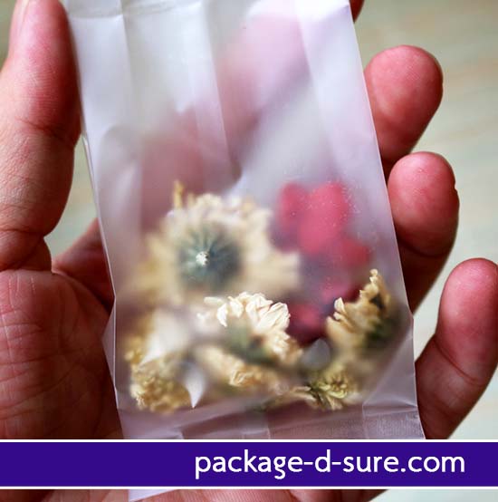 ถุงซีลกลางขยายข้าง กึ่งขุ่น ใหญ่พิเศษ 8.5x14.5+2.5 แพ็ค 100 ใบ