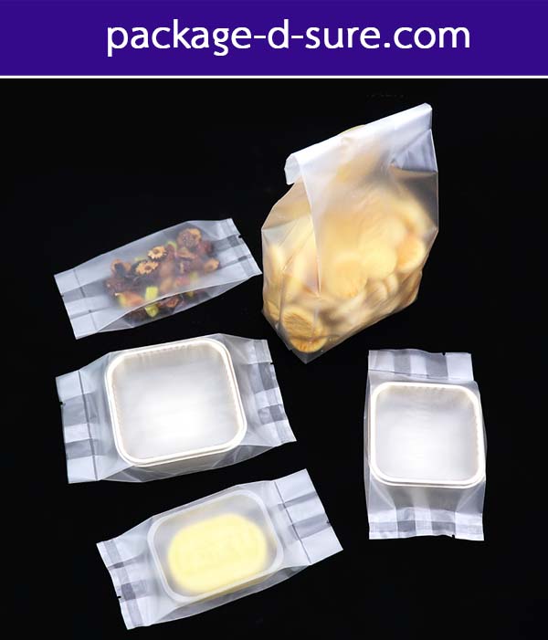 ถุงซีลกลางขยายข้าง กึ่งขุ่น ใหญ่พิเศษ 9x15+2.5 แพ็ค 100 ใบ