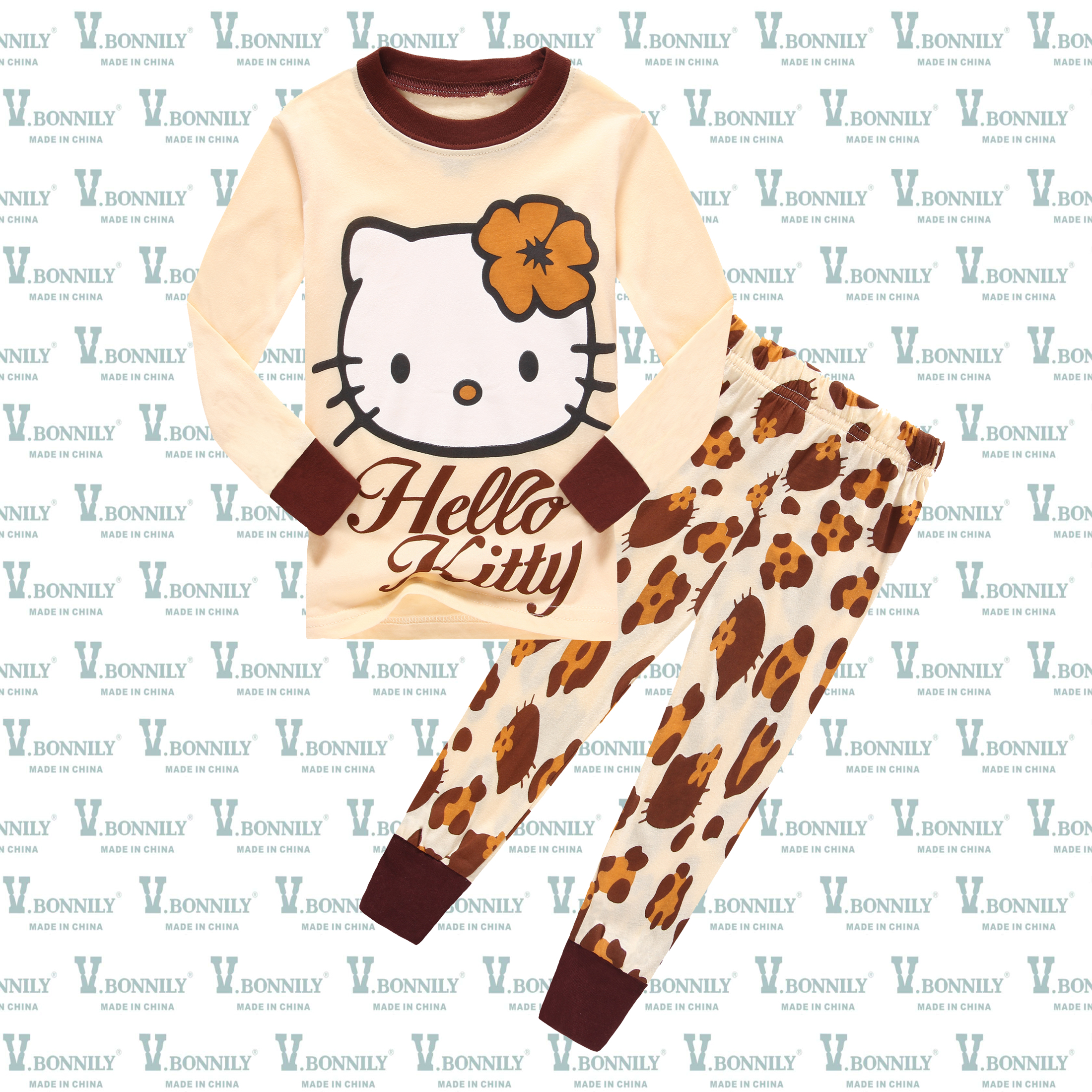ชุดนอนเด็กเล็ก แขนยาว ขายาว Size 1T,2T,4T