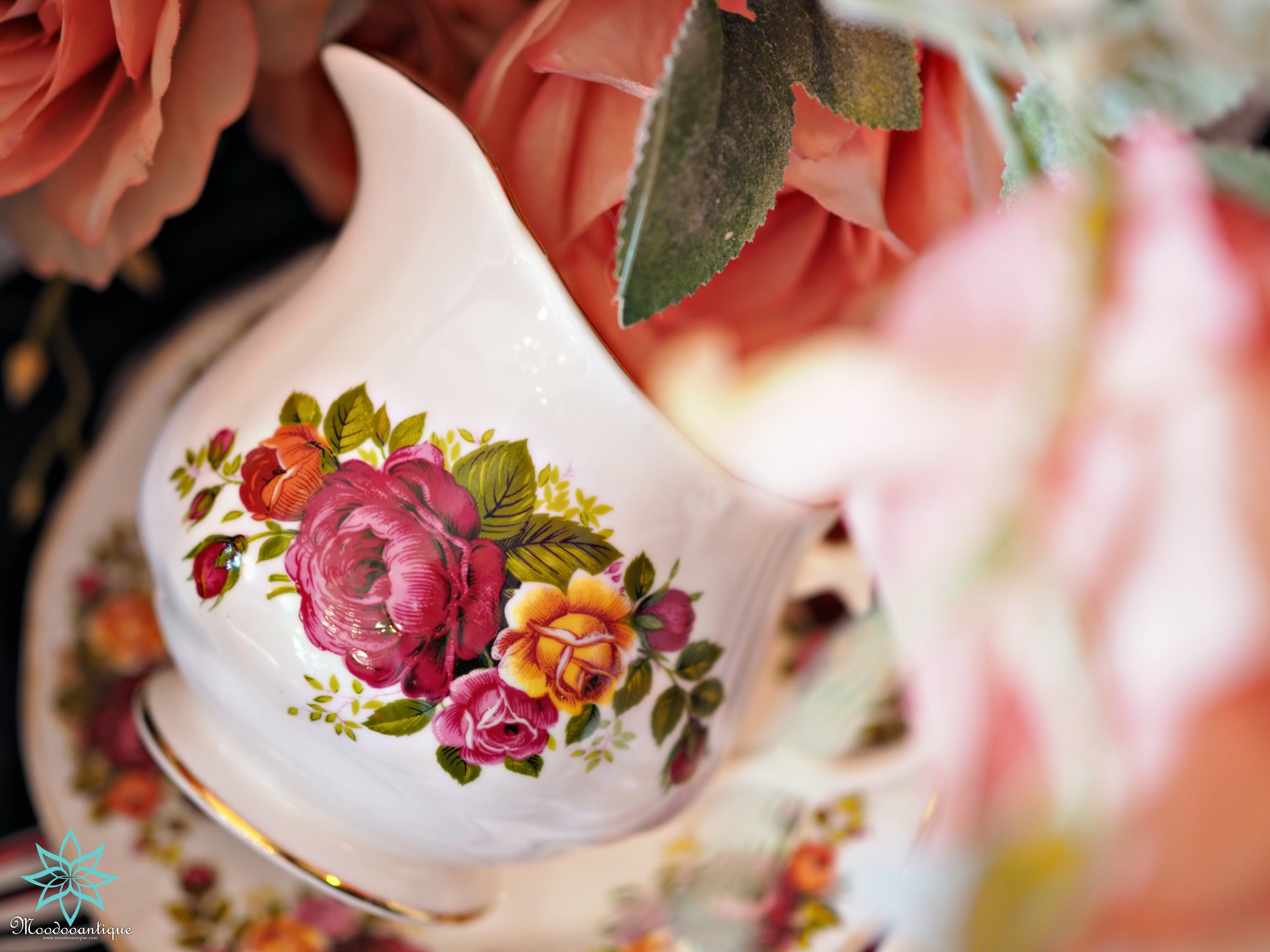 Bone china made in England
