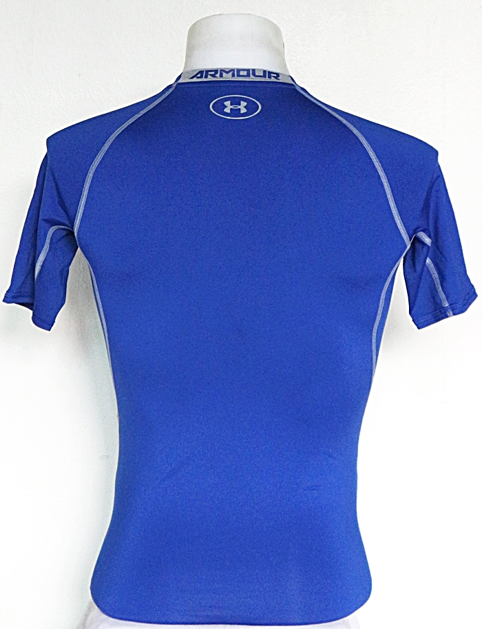 เสื้อรัดกล้ามเนื้อ UNDER ARMOUR แขนสั้น สีน้ำเงิน ไซส์ M