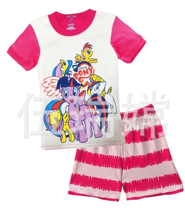 ชุดนอนเด็กเล็ก แขนสั้น ขาสั้น Size 2T,3T,5T