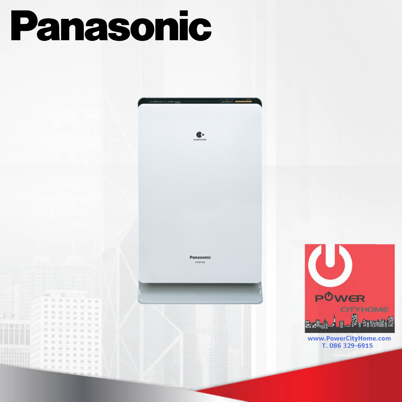 เครื่องฟอกอากาศ Panasonic 26 ตร.ม. รุ่น F-PXM35AST