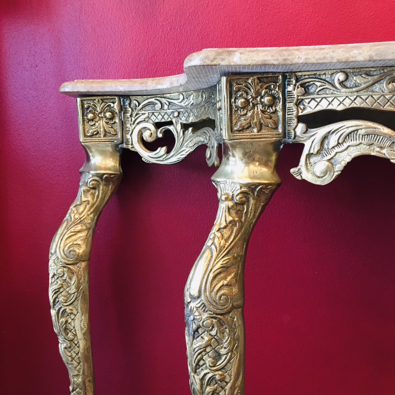 Italian Console Brass