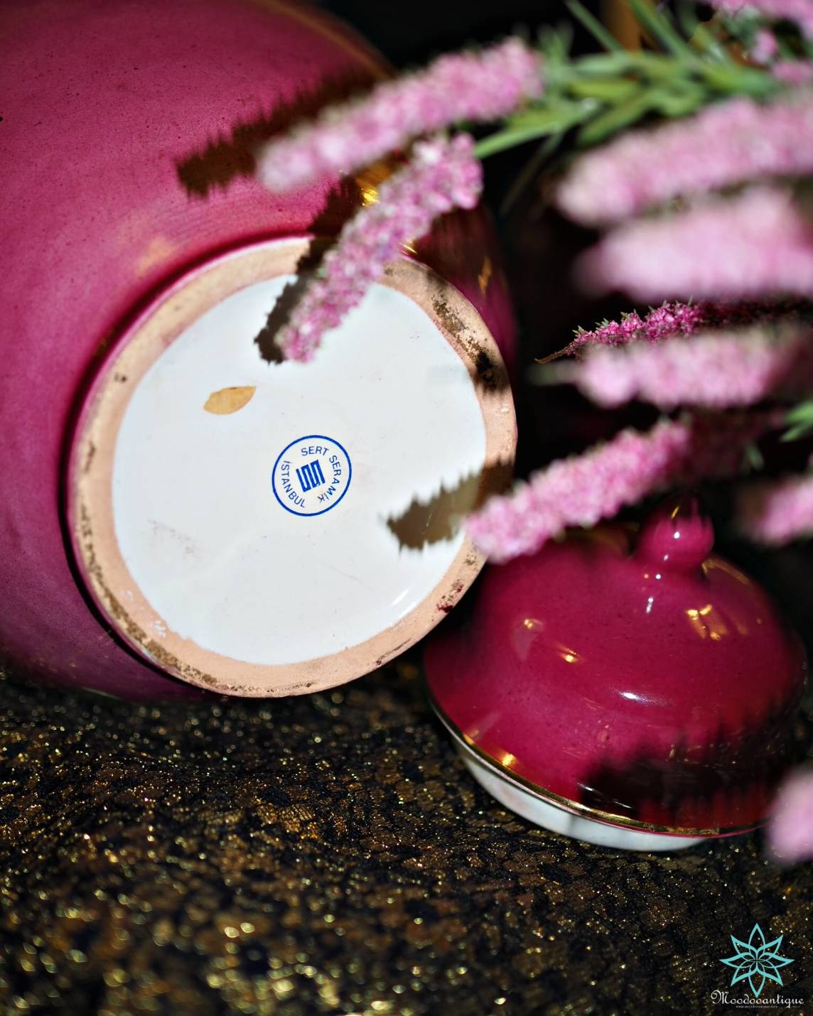 แจกัน ฮาร์ดเซรามิกอิสตันบูล จากตุรกี (sert seramik istanbul Türkiye)