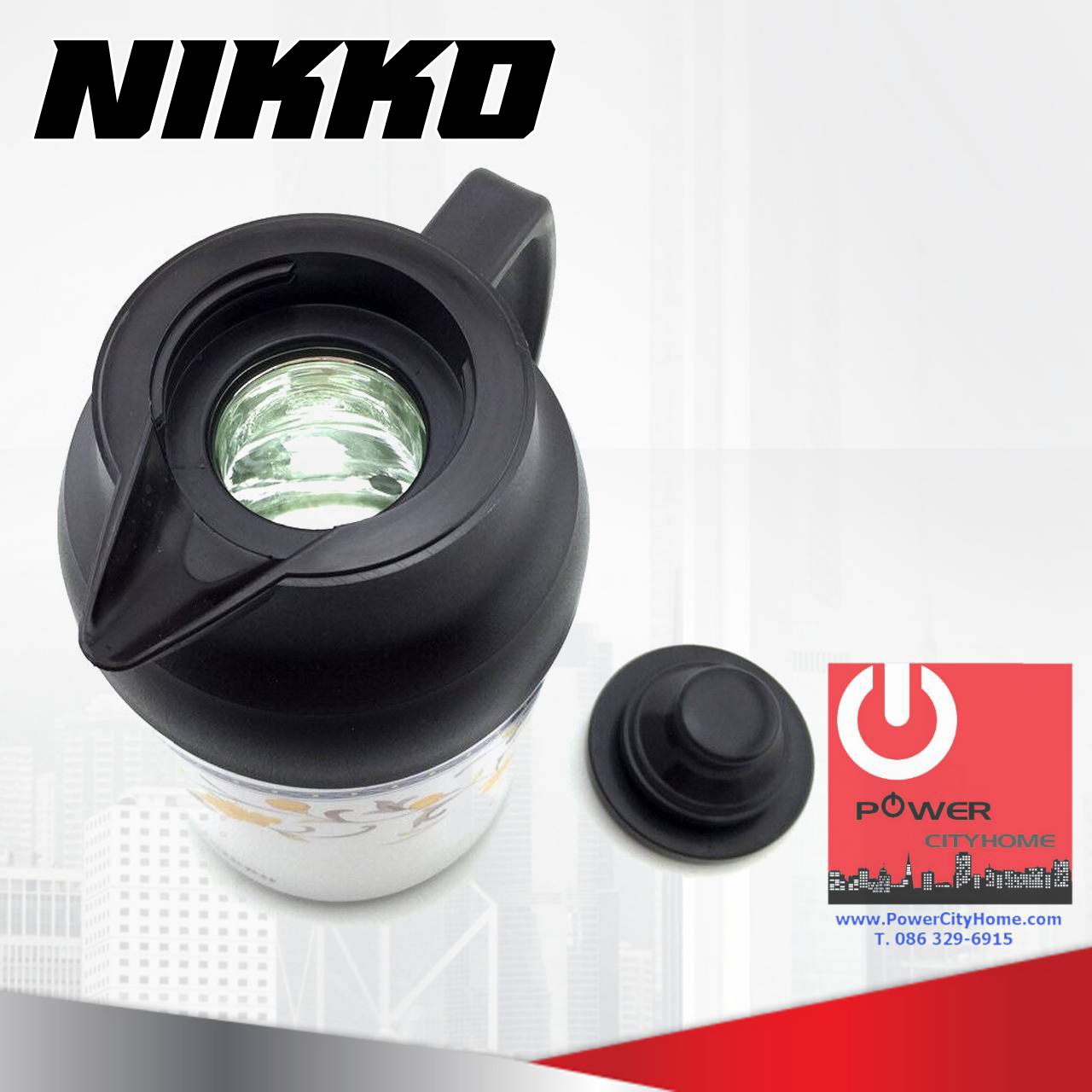 กระติกเก็บน้ำร้อน Nikko 1.0 ลิตร รุ่น AP-155