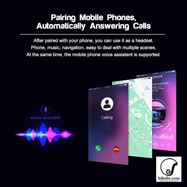 EJEAS V4 Plus บลูทูธติดหมวกกันน็อค Motorcycle Helmet Intercom Bluetooth Headset (แพคเดี่ยว)