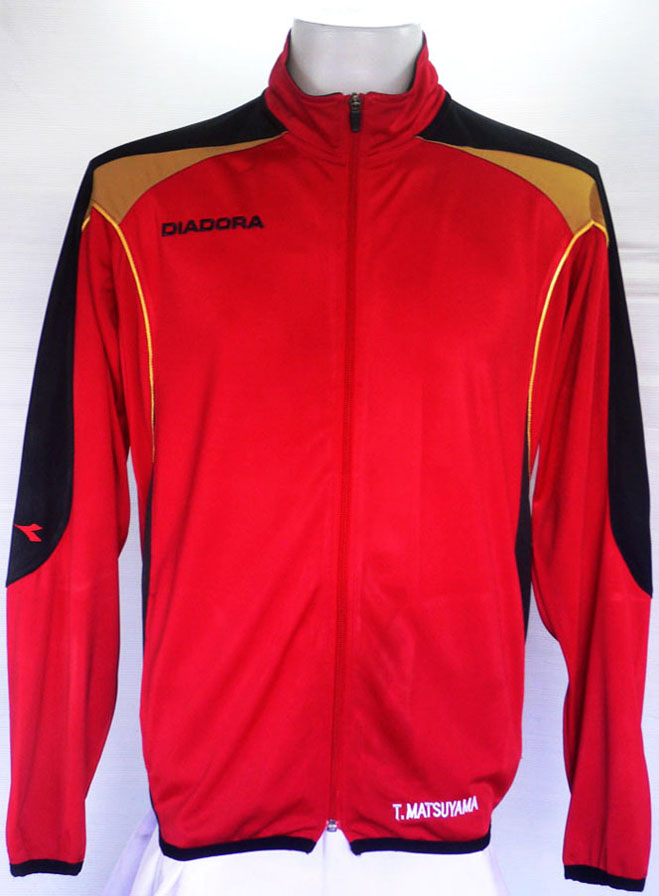 เสื้อ jacket DIADORA NAGOYA FOOTBALL CLUB ไซส์ L รอบอก 46 นิ้ว