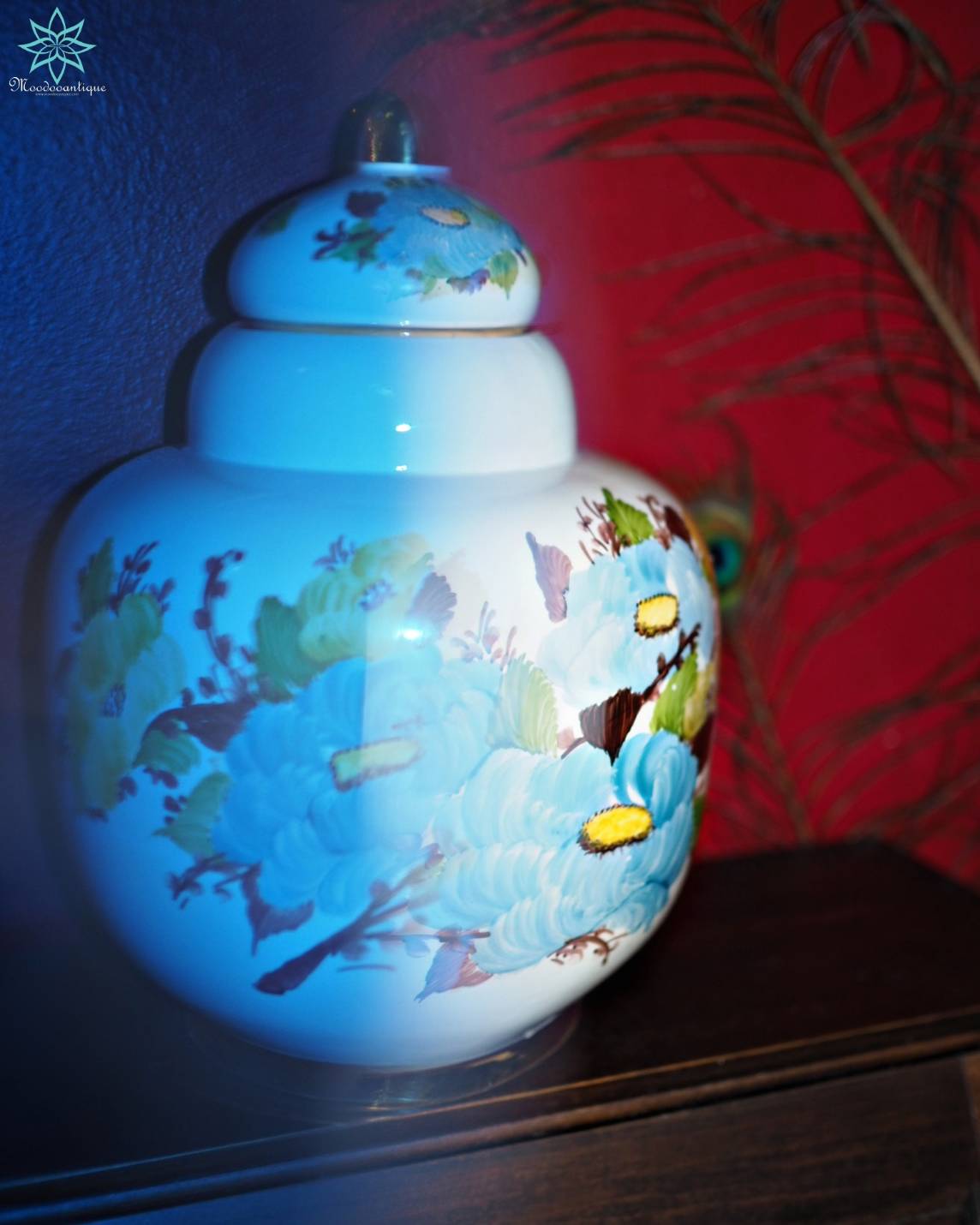 แจกันกระเบื้อง Sümerbank Made in Turkey Hand Decoration 2797