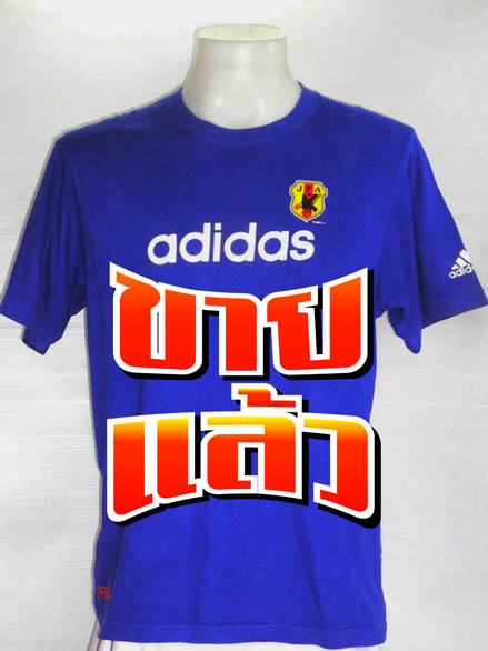 เสื้อยืดฟุตบอล ADIDAS KIRIN ทีมชาติญี่ปุ่น ไซส์ L รอบอก 44 นิ้ว