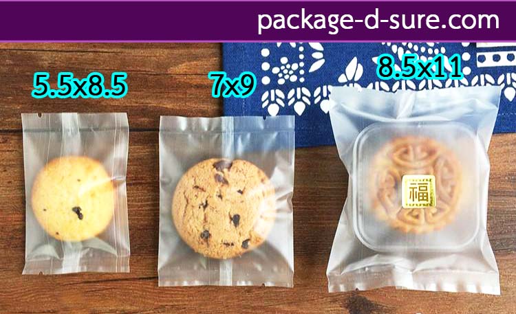 โปรโมชั่น//ถุงซีลกลาง ขอบเรียบ 8.5x11 เนื้อกึ่งขุ่น แพ็ค 100 ใบ