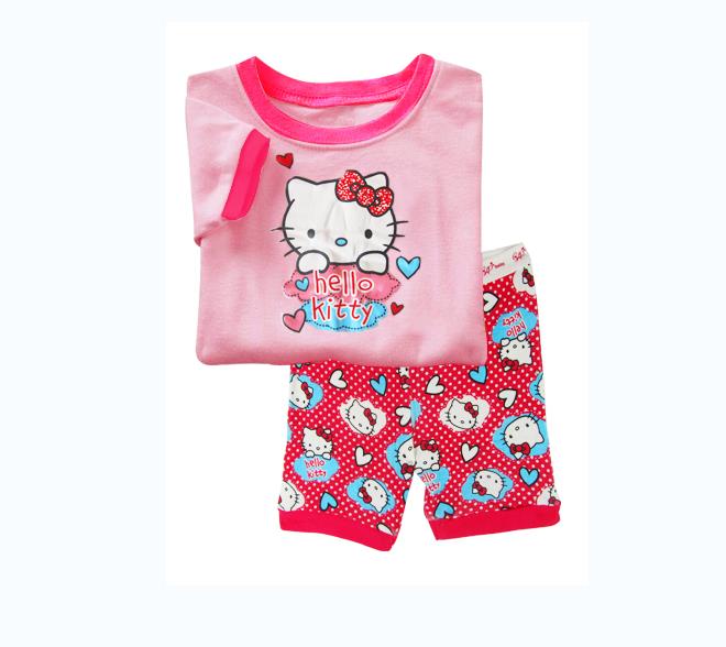 ชุดนอนเด็กเล็ก แขนสั้น ขาสั้น Size 2T,4T,6T,7T