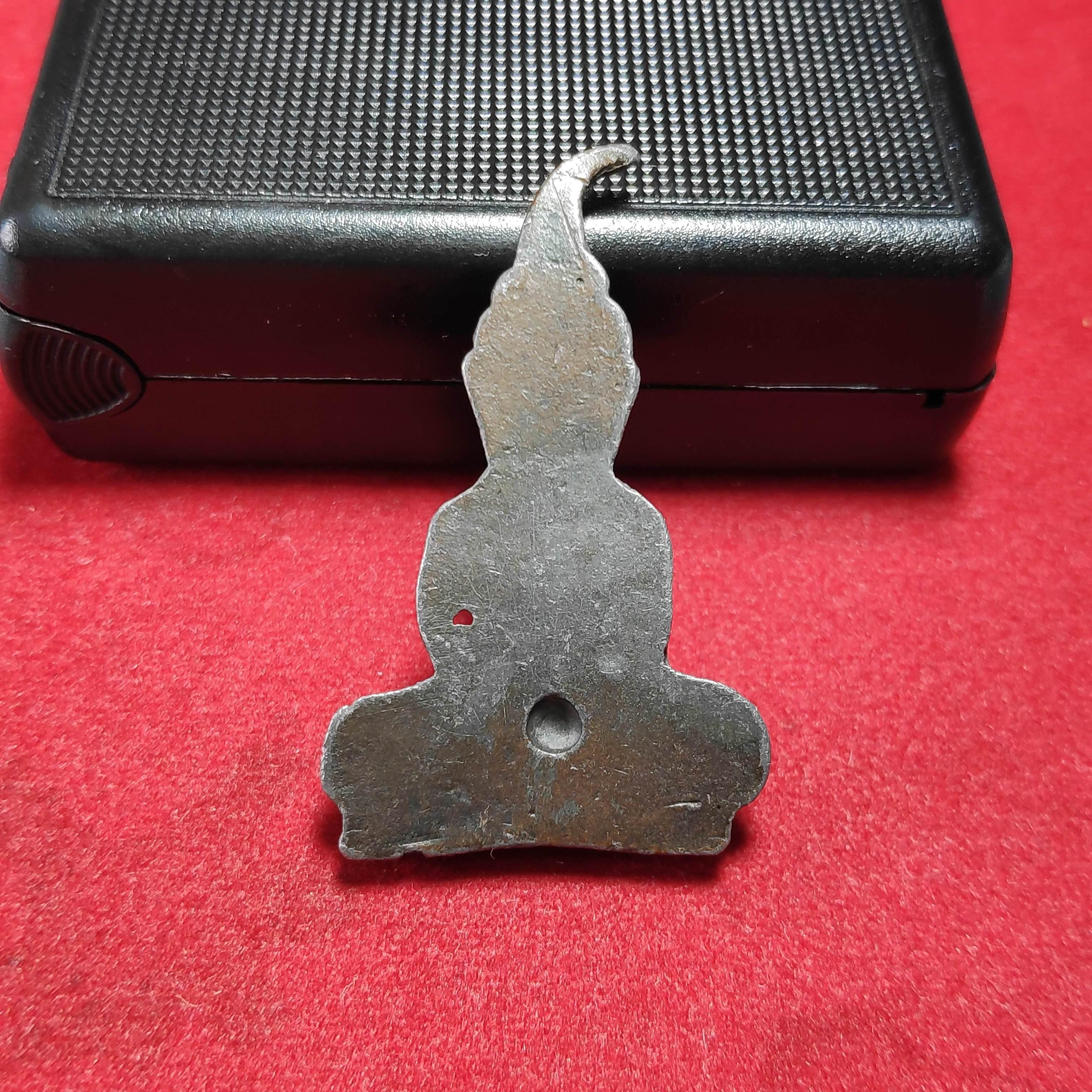 พระท่ากระดานหลวงพ่อนารถวัดศรีโลหะเนื้อชิน จ.กาญจนบุรี