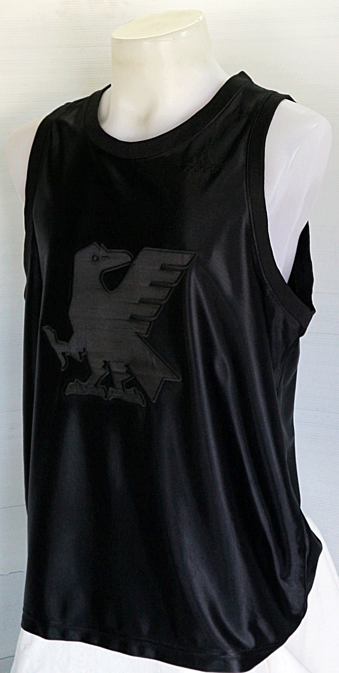 เสื้อกล้ามฟุตบอล ADIDAS BLACK CROW No.12 ทีมชาติญี่ปุ่น ไซส์ L รอบอก 42 นิ้ว