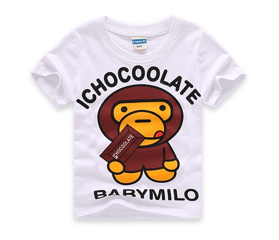 เสื้อยืดแขนสั้นเด็ก Size 100,110,120,130