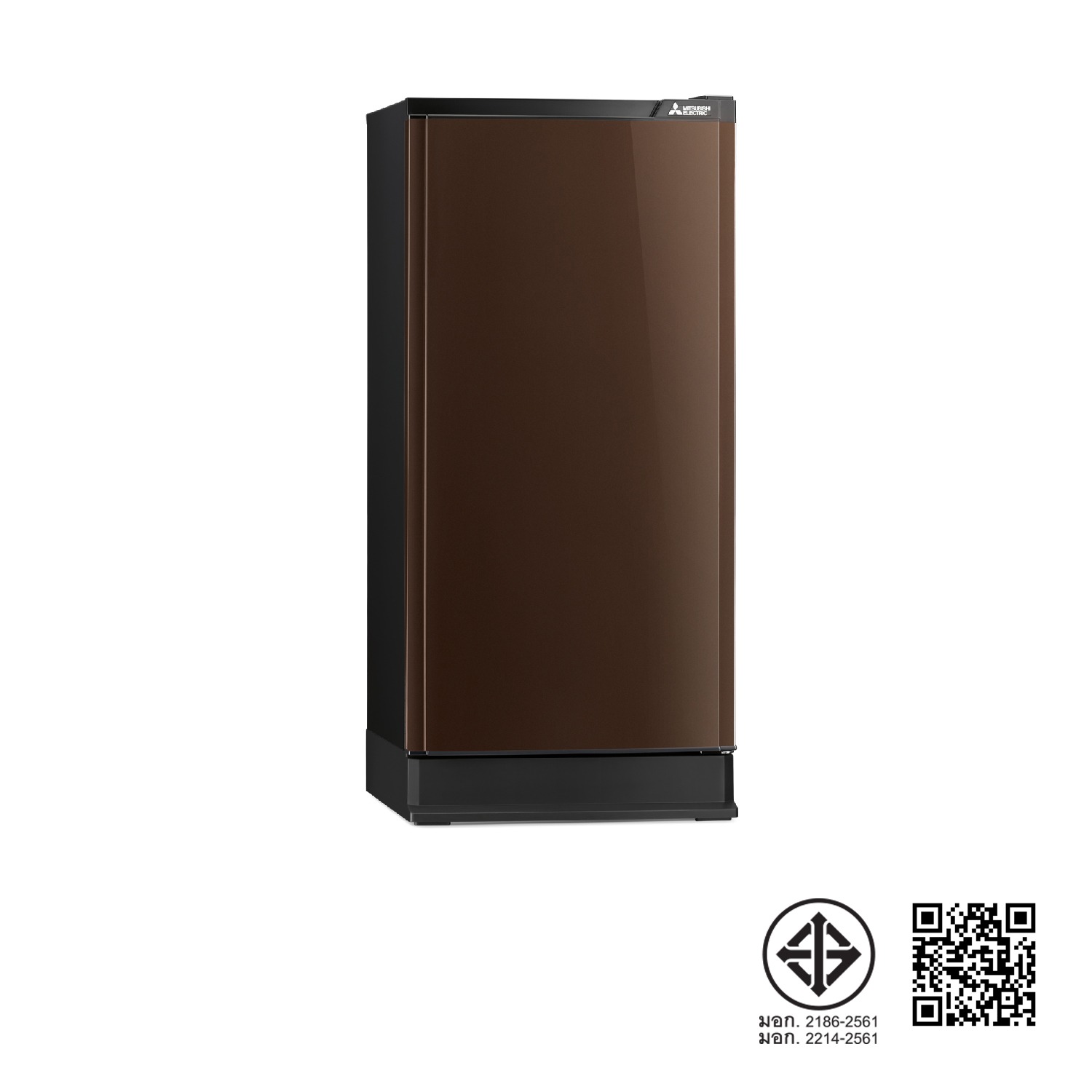 ตู้เย็น Mitsubishi 1ประตู STANDARD รุ่น MR-18TA ความจุ 172/6.1 (ลิตร/คิว)